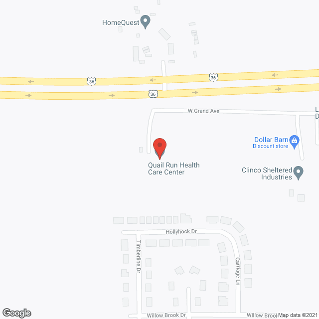 Quail Run Health Care Ctr in google map