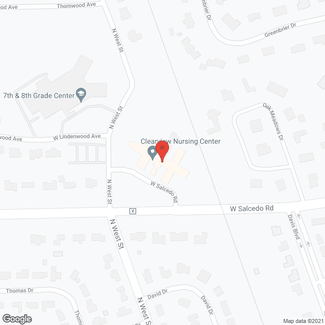 Clearview Nursing Rehab Ctr in google map