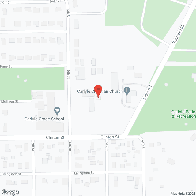 Carlyle Healthcare Center in google map