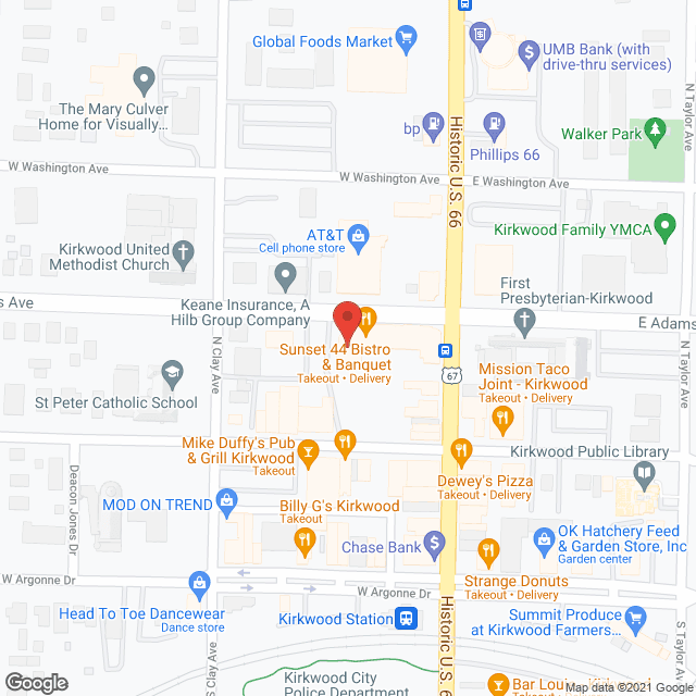 Adams Place Retirement Community in google map