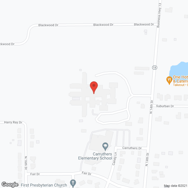 Rehab and Care Center of Jackson County in google map
