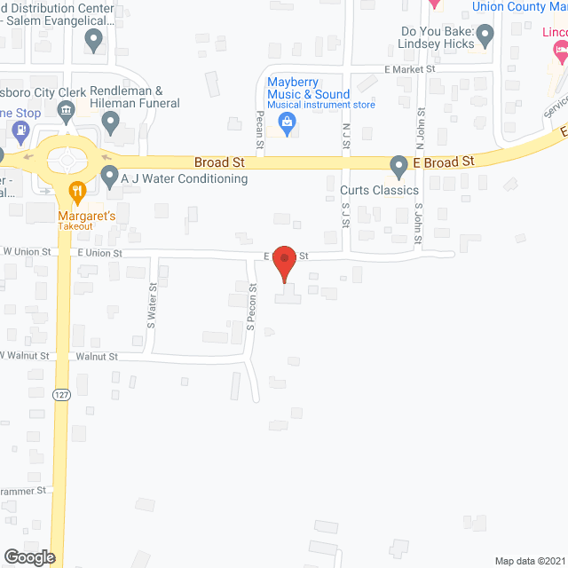 Hidden Valley Sheltered Care in google map