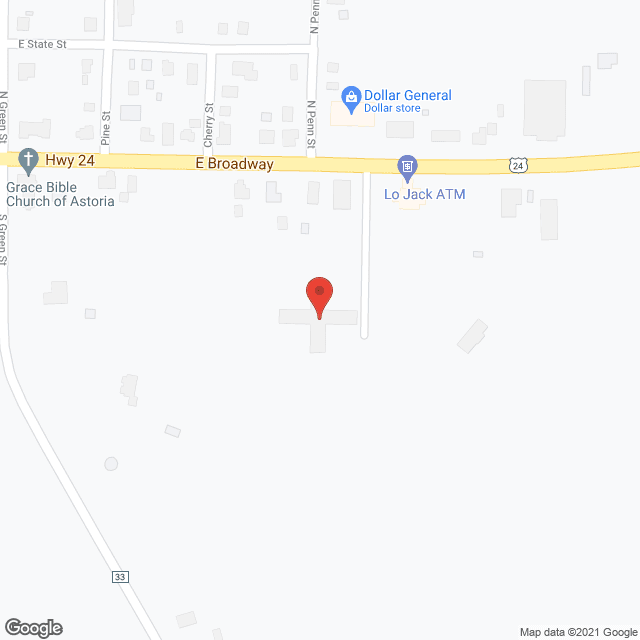 Astoria Healthcare Ctr in google map
