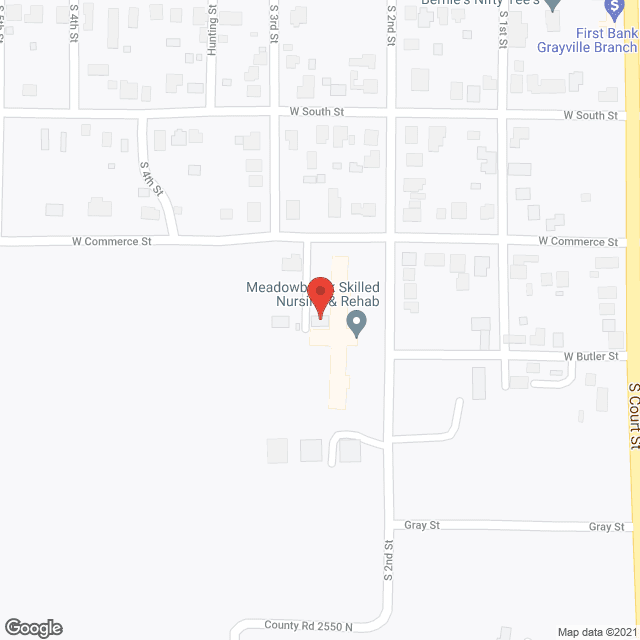 Meadowood Nursing Home in google map