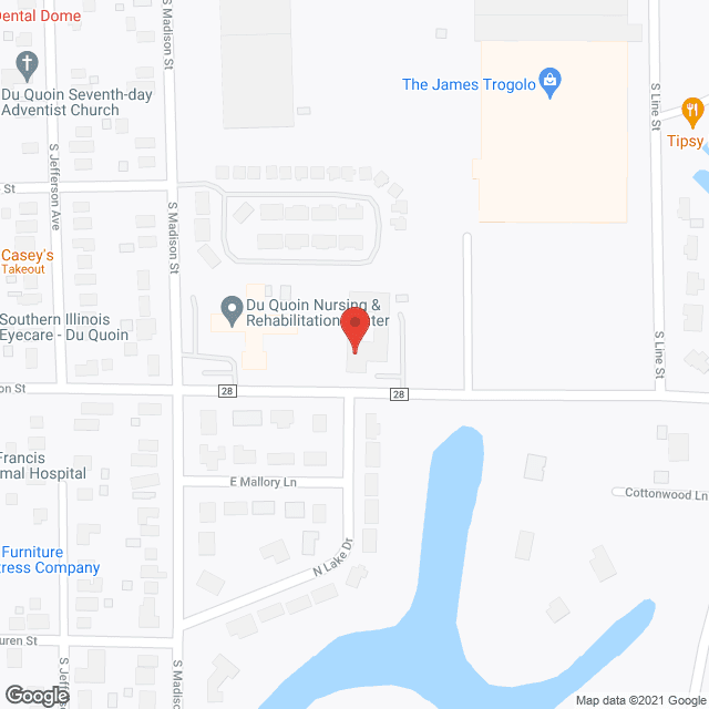 Fairview Nursing Ctr in google map