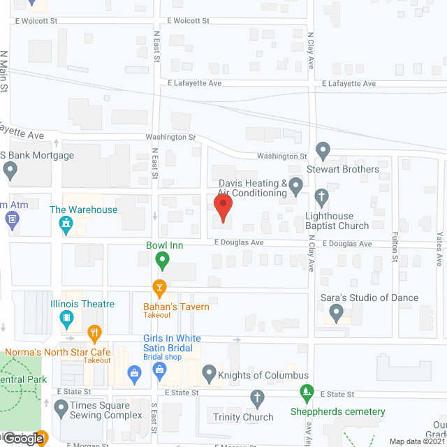 Douglas Terrace in google map