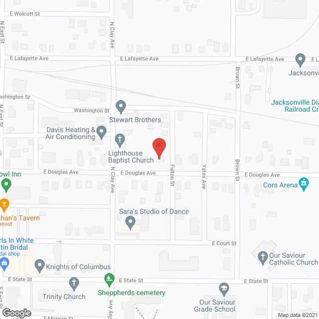 Court Campbell in google map