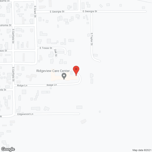 Ridgeview Care Ctr in google map