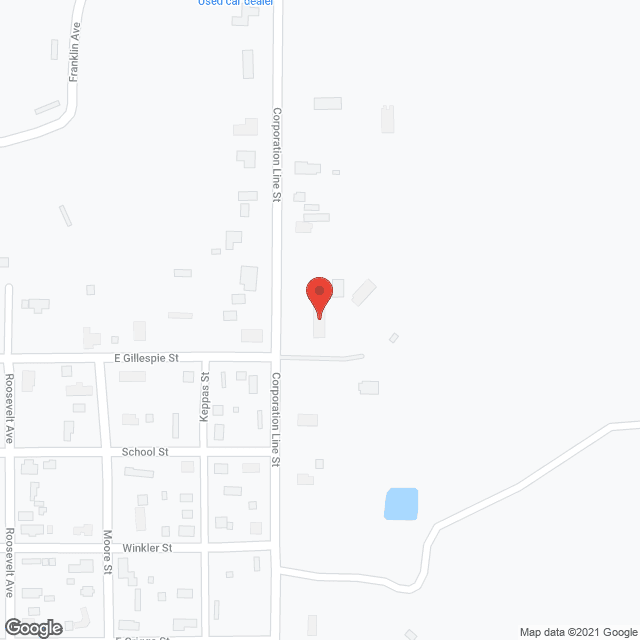 Lawrence Community Healthcare in google map