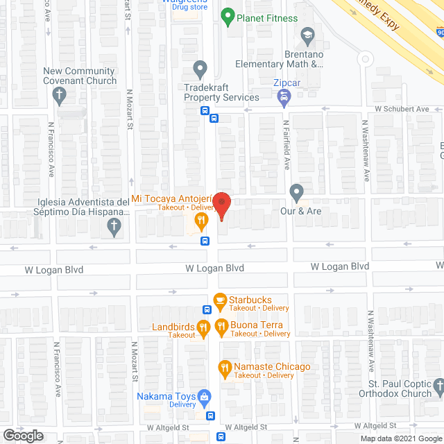Squire's Sheltered Care Home in google map