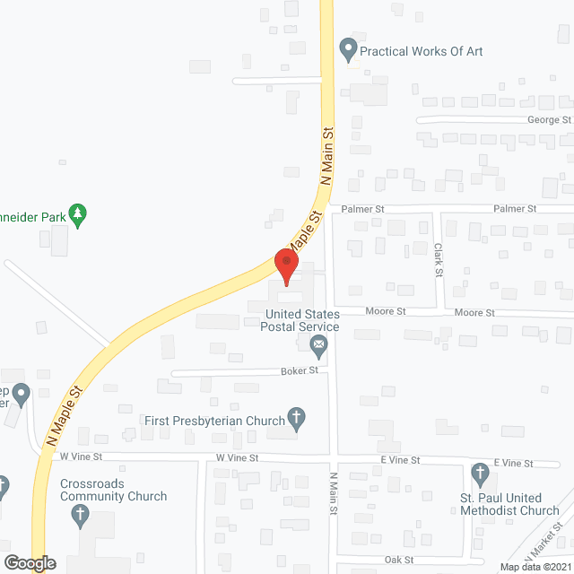 Robings Manor in google map