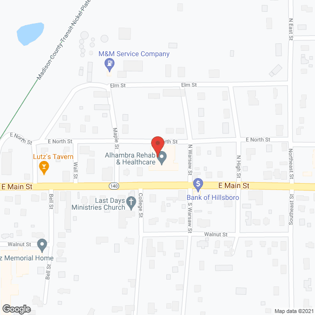Alhambra Care Center in google map