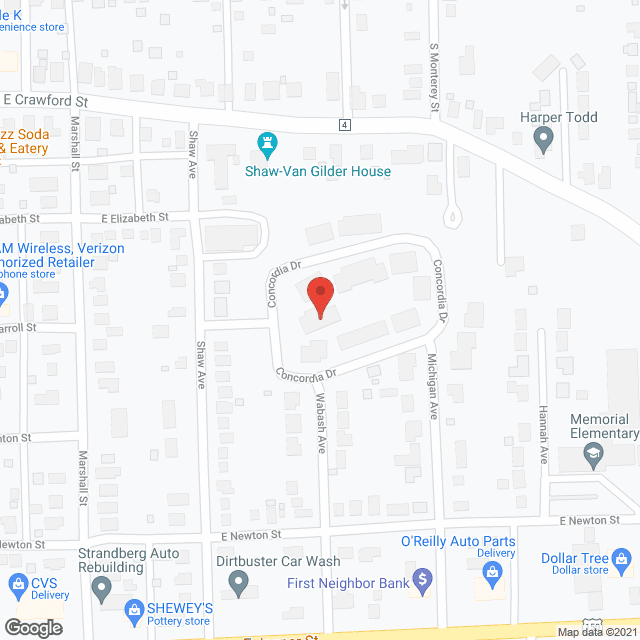 Grace Lutheran Village in google map