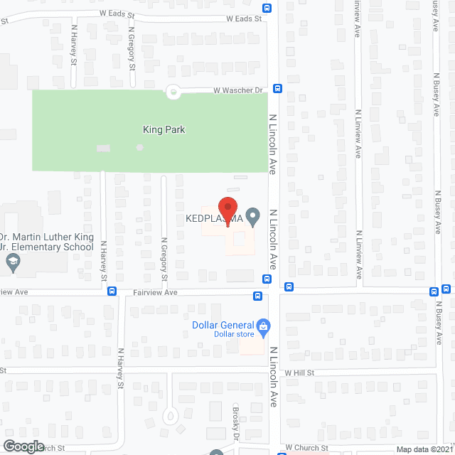 Care Centre of Urbana in google map