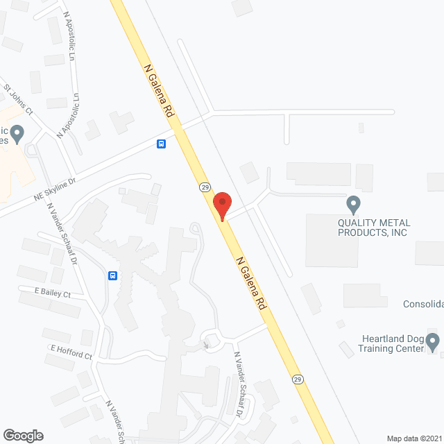 Lutheran Hillside Village in google map
