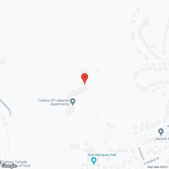 Cedars of Lebanon Apartments in google map