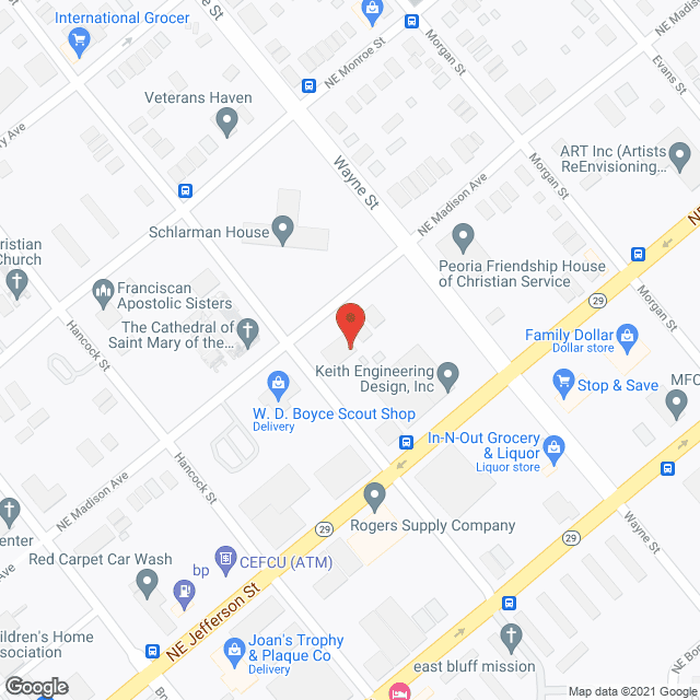 Hartrick House in google map