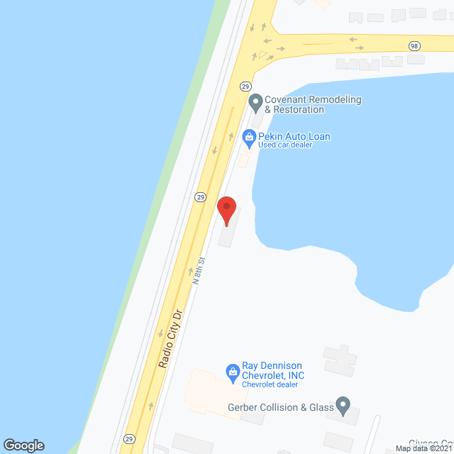 Lake Manor in google map