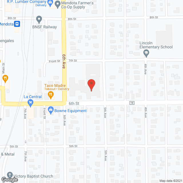 Mendota Lutheran Home in google map