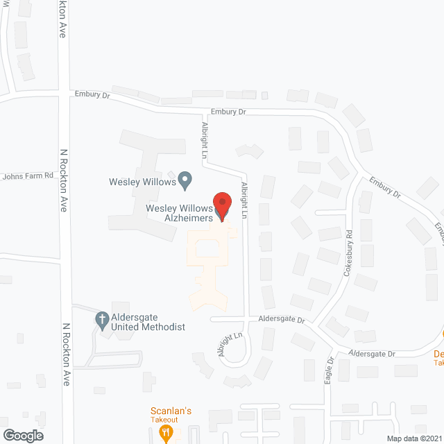 Willows Health Ctr in google map