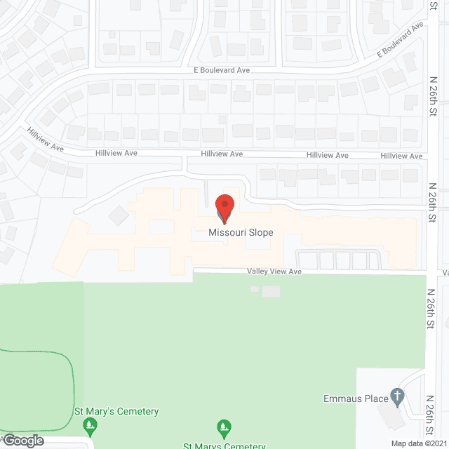 Missouri Slope Lutheran Care in google map