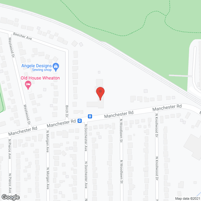 Wheaton Nursing and Rehab Center in google map