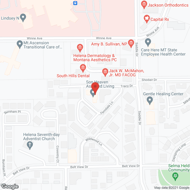 Sonheaven Assisted Living in google map