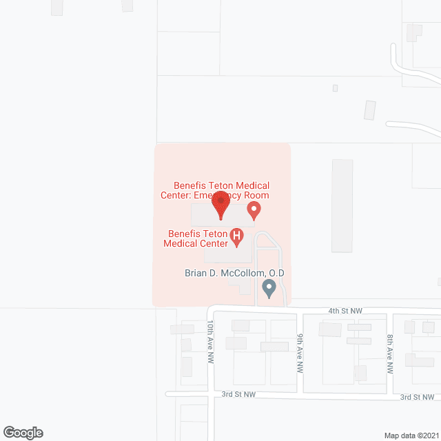 Teton Medical Ctr in google map