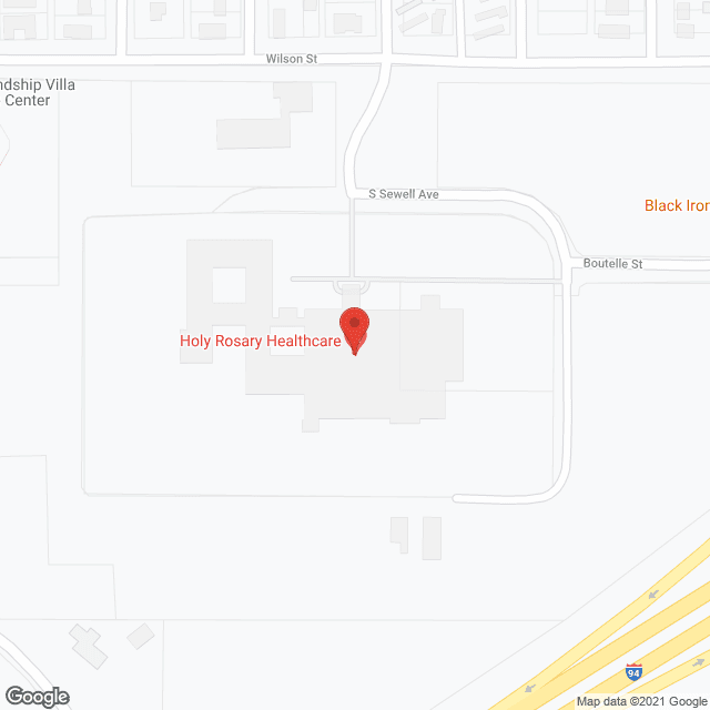 Holy Rosary Extended Care in google map