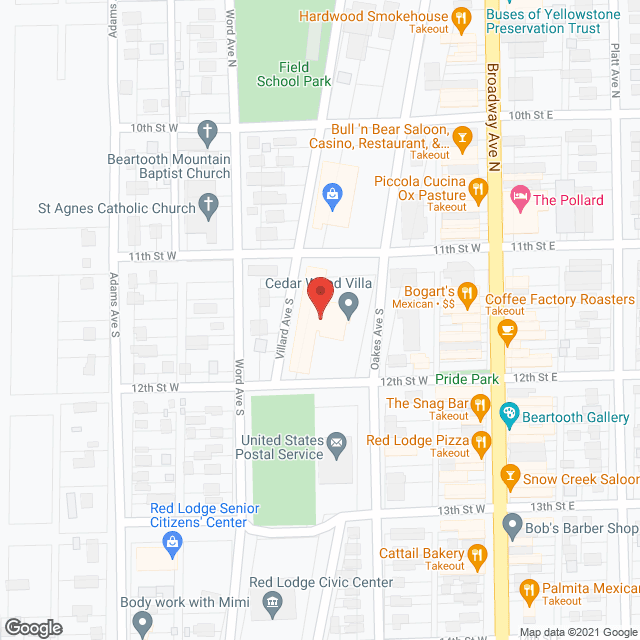 Cedar Wood Villa in google map