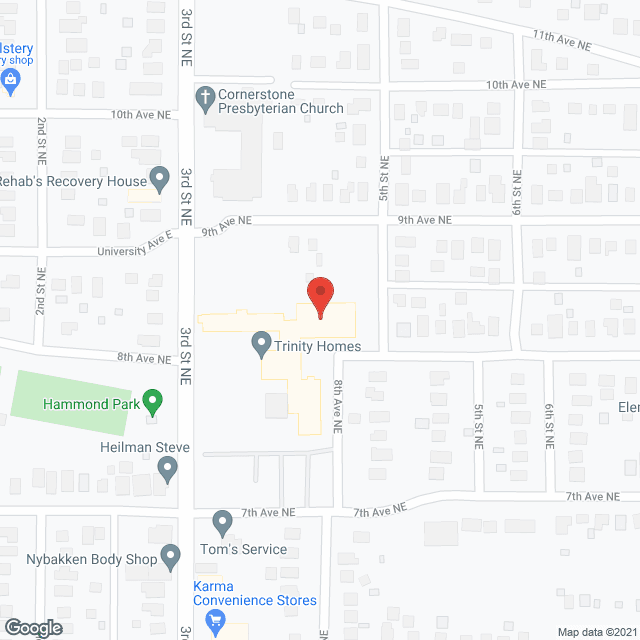 Trinity Nursing Home in google map