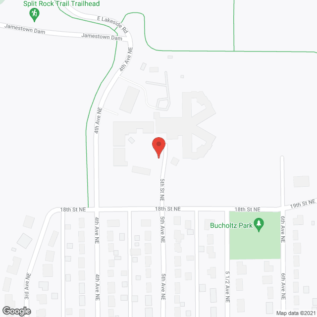 Central Dakota Village in google map