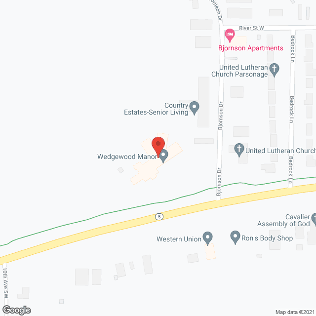 Wedgewood Manor in google map