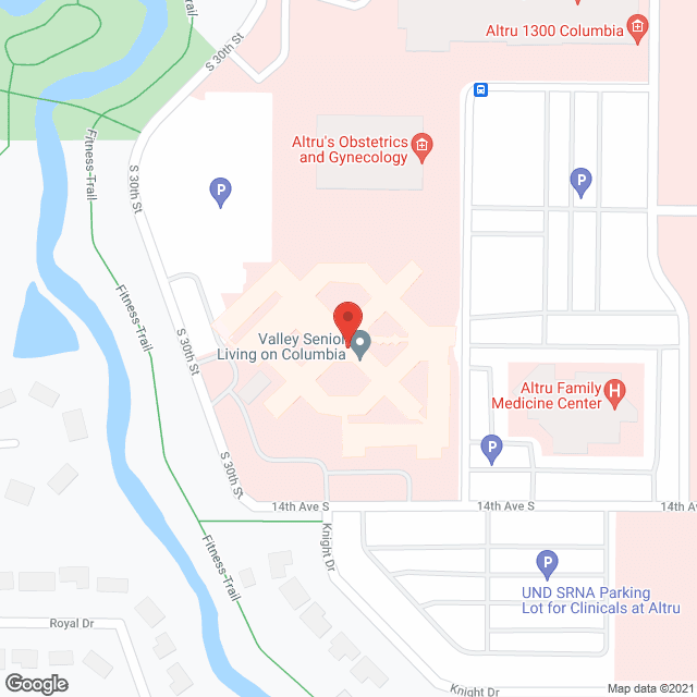 Valley Memorial Homes in google map