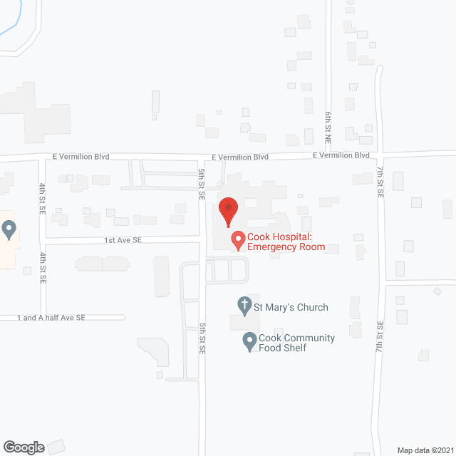 Cook Hospital & Nursing Care in google map
