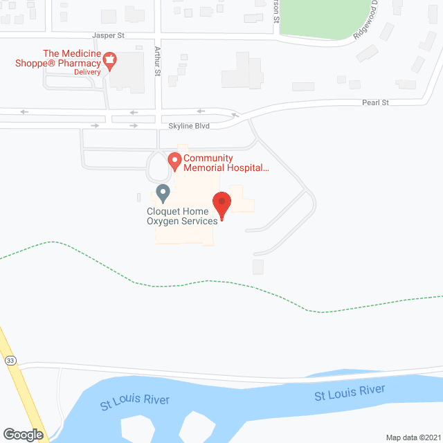 Colquet Community Meml Hosp in google map
