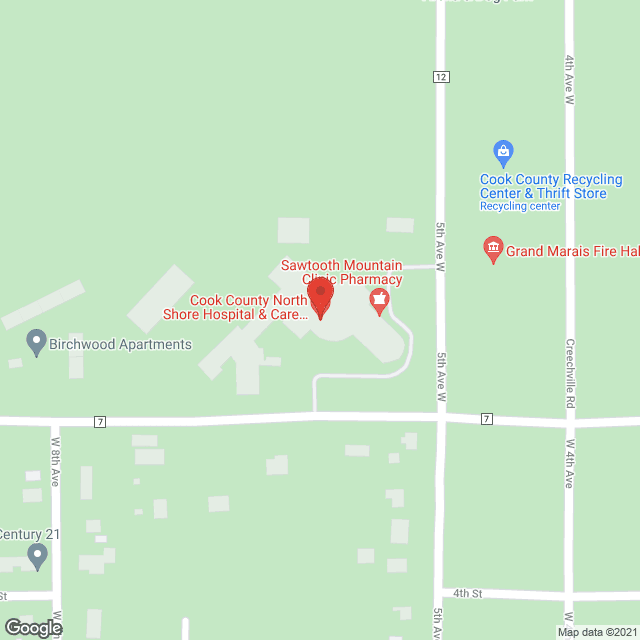 North Shore Care Ctr in google map
