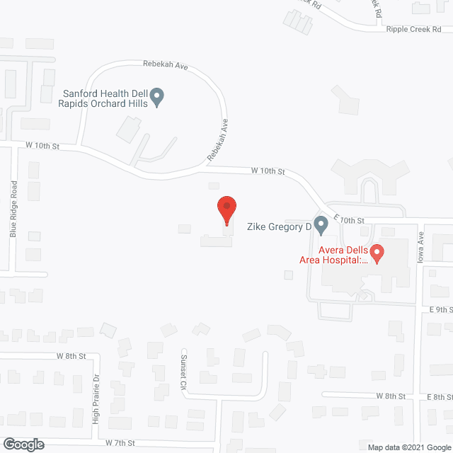 Dells Area Health Ctr Nursing in google map