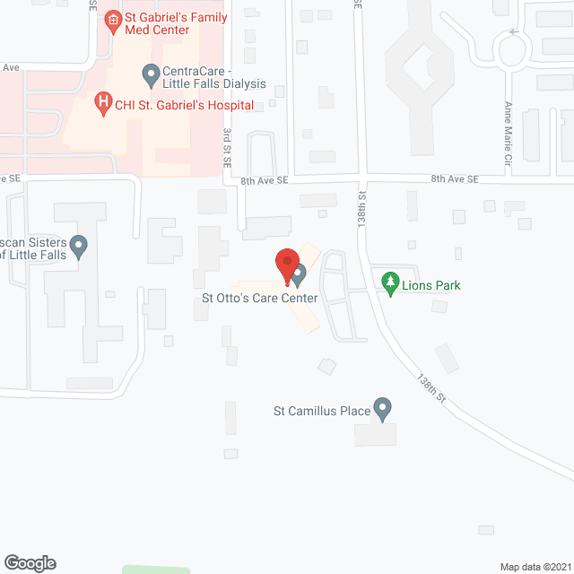 St Otto's Care Ctr in google map