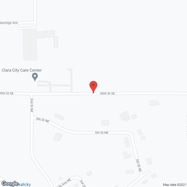 Clara City Assisted Living in google map