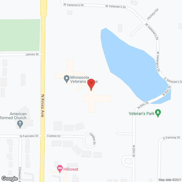 Minnesota Veterans Home in google map