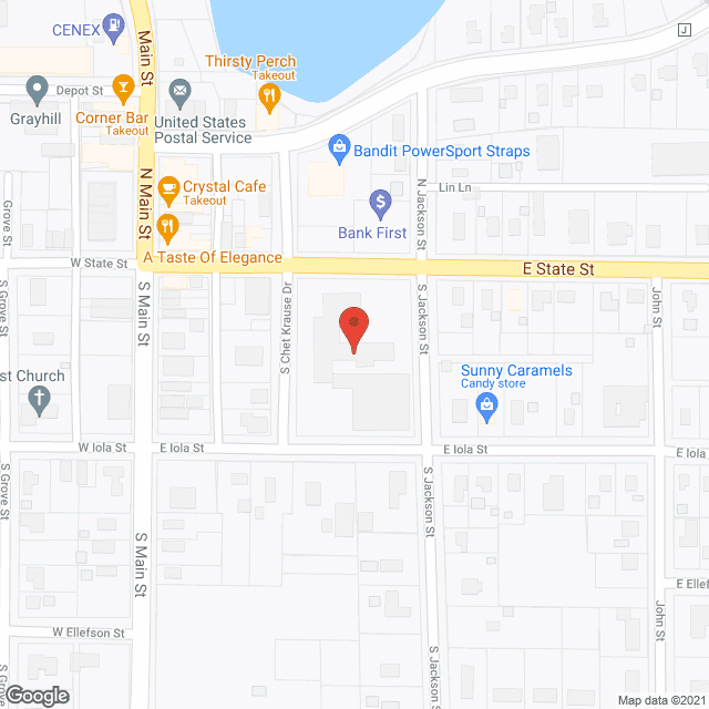Iola Nursing Home in google map