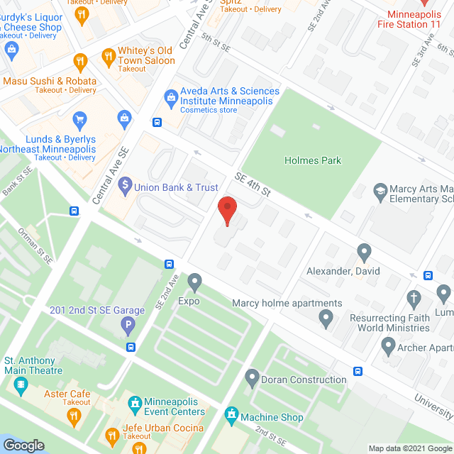Holmes Park Village Apartments in google map