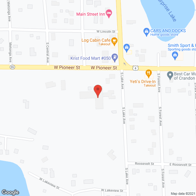 Crandon Nursing Home in google map