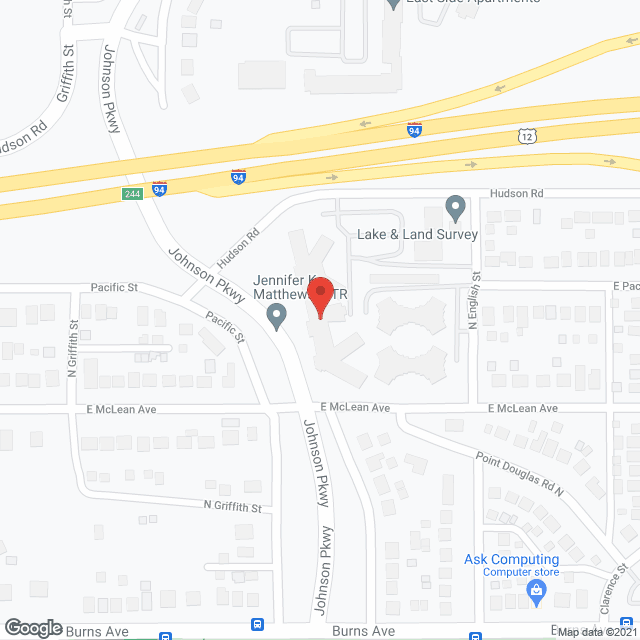 Dayton's Bluff Community Care in google map