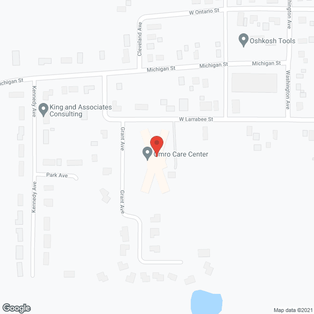 Omro Care Center in google map