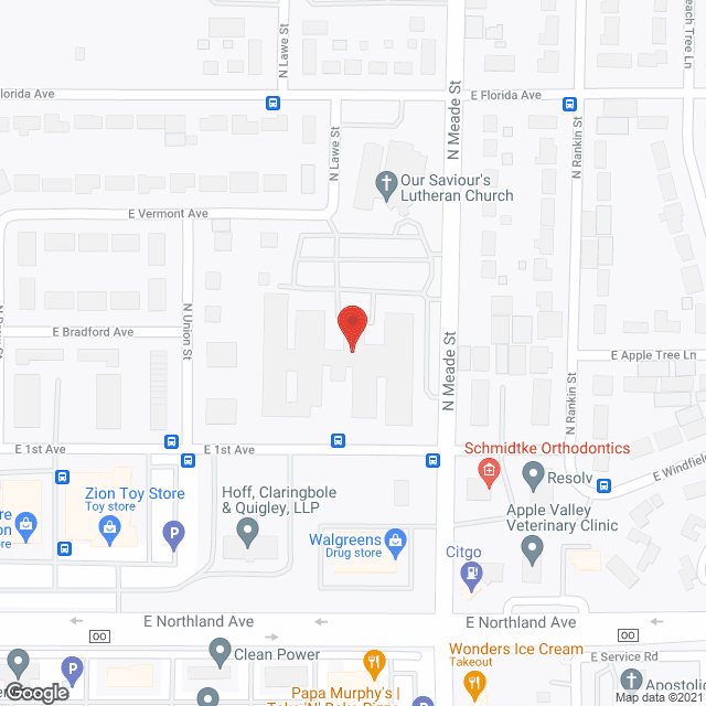 The Bridges of Appleton in google map
