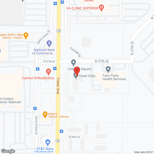 Southdale Health Care Svc in google map