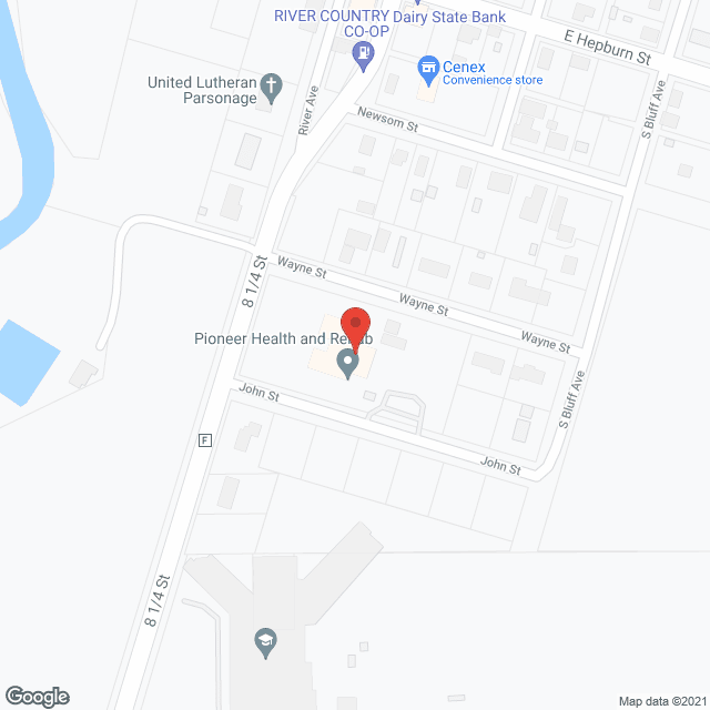 Pioneer Nursing Home in google map