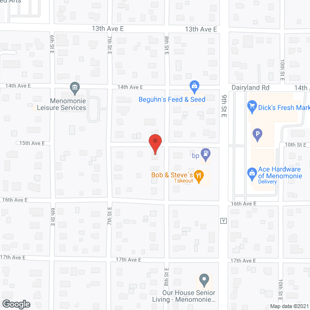 Aurora Residential Alternative in google map